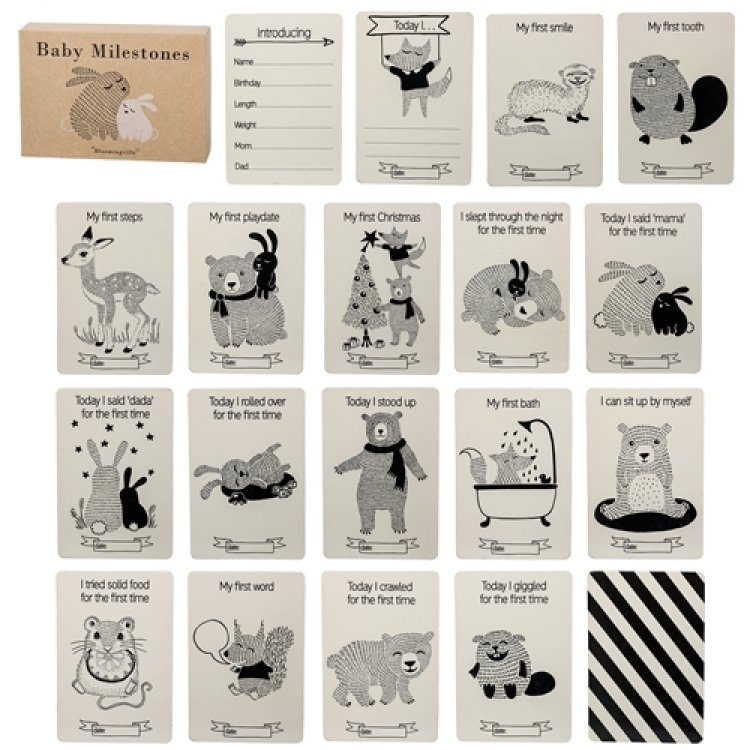 Milestone cards, Bloomingville